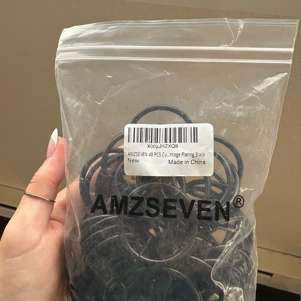 NEW 40 pc curtain hooks